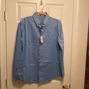 Brand New Hotouch Light Blue Dress Shirt…size M